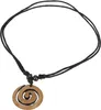 Ethno Amulet, Tibet Halskette, Tibetschmuck - Spirale, Produktbild-Vorschau 1
