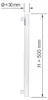 S14S LED Lampe 50cm Linienlampe warmweiß 8W (60W) 880lm Produktbild-Vorschau 3
