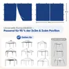 Sekey 2 Seitenteile für 3x3 /3x6m/3x9m pavillon mit Produktbild-Vorschau 2