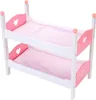patrová postel pro panenky 50,5 x 27,5 x 43 cm dřevo Náhled obrázku produktu 1