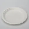 RyanPack Zuckerrohr Bagasse Teller 15.5 cm Weiß – Einweg Produktbild-Vorschau 2