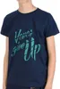 BEZLIT Jungen T-Shirt mit Never Give Up Navy 104-110 Produktbild-Vorschau 2