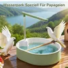 Vogelbad mit Pumpe 32x26cm Bird Bath für Käfig USB Produktbild-Vorschau 6