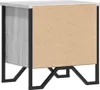 vidaXL Nachttische 2 Stk. Grau Sonoma 40x30x40 cm Produktbild-Vorschau 7