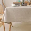 BEIGE LEINEN Tischdecke für Tisch 140x240cm NATUR Farbe Produktbild-Vorschau 2