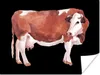 MuchoWow® Poster Kuh - Zeichnung - Schwarz 160x120 cm - Produktbild-Vorschau 1