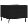 vidaXL Couchtische 2 Stk. Schwarz 50x50x40 cm Holzwerkstoff Produktbild-Vorschau 5