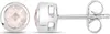 Vira Jewels Ohrstecker 925/- Sterling Silber 0,6cm weiß Produktbild-Vorschau 1
