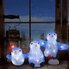 DEUBA LED Weihnachtsdeko Outdoor Pinguin-Familie 30 LEDs 5m Produktbild-Vorschau 4