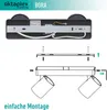 Oktaplex Deckenstrahler 2 flammig GU10 Deckenlampe LED Produktbild-Vorschau 5