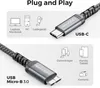 deleyCON 3,0m USB 3.0 Micro B Kabel 5Gbps - USB C auf Micro Produktbild-Vorschau 4