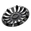 4x 14" Zoll Radkappen Schwarz Radzierblenden Radblenden Produktbild-Vorschau 6