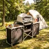 24MOVE® Campingküche Campo faltbar, Outdoorküche mit Produktbild-Vorschau 4