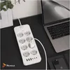 Reagle Steckdosenleiste 3m 8 Steckdosen 230V 6 USB Produktbild-Vorschau 6