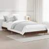 vidaXL Bettgestell ohne Matratze Braun Eiche 90x200 cm Produktbild-Vorschau 3