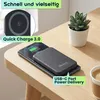 MagSafe Powerbank 5000 mAh, 15W Qi - Hochwertige kompakte Produktbild-Vorschau 3