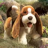 Folkmanis Basset Handpuppe 40 cm Hund Produktbild-Vorschau 2