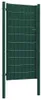 vidaXL Zahradní brána z PVC a oceli 100 x 124 cm zelená Náhled obrázku produktu 1