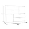 Sideboard >Skive< 4 Schubladen, 2 Türen, in Produktbild-Vorschau 8