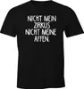 Herren T-Shirt Spruch Nicht mein Zirkus nicht meine Affen Produktbild-Vorschau 1