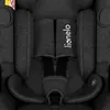 A close-up view of the interior of a car seat, showing the harness system and padding. Produktbild-Vorschau