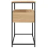 vidaXL Table console chêne Sonoma 75x40x75 cm bois Voir les images du produit 5
