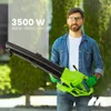 Laubbläser Laubsauger MalTec Elektro Blätterbläse mit Produktbild-Vorschau 4