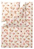 Estella Feinflanell Bettwäsche Sicina apricot 135x200 cm + Produktbild-Vorschau 2