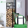 VOUNOT® Verstellbare Kaminholzregal 45 x 32 x 170 cm, 3 Produktbild-Vorschau 6