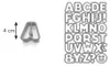 Ausstechformen Buchstaben DELÍCIA KIDS, 34 St. Produktbild-Vorschau 4