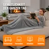 MONZANA® Elektrische Heizdecke 180x130cm 120W 10 Heizstufen Produktbild-Vorschau 5