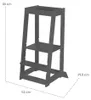 roba 440112ANFS, Anthrazit, MDF-Platten, Einfarbig, Produktbild-Vorschau 3