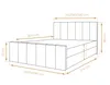 AX LIVING Levente Boxbett mit Bettkasten 160x200 Produktbild-Vorschau 4