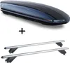 Dachbox VDPMAA460 460Ltr schwarz glänzend abschließbar + Produktbild-Vorschau 1