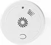 A top-down view of a white smoke detector on a white background. Podgląd zdjęcia produktu