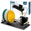 Vilde | Geschirrabtropfgestell Schwarz - 50x25 cm - Metall Produktbild-Vorschau 9