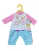 Dolly Moda Shirt + Hose Fahrrad -Puppenoutfit für 39-46 cm Produktbild-Vorschau 1