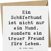 Mr. & Mrs. Panda Grußkarte Spruch Schäferhund Freund - Weiß Produktbild-Vorschau 1
