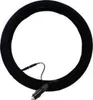 A black steering wheel cover with a power cord and car charger plug. Anteprima dell’immagine prodotto