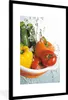 MuchoWow® MuchoWow® Gerahmtes Poster Gemüse - Wasser - Sieb Produktbild-Vorschau 1