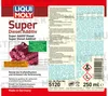 A product label for Liqui Moly Super Diesel Additiv, featuring text, a logo, and an image of a diesel engine. Produktbild-Vorschau