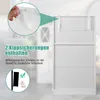 COSTWAY Armoire de salle de bain avec 4 portes et étagères Voir les images du produit 5