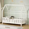 ML-Design Kinderbett 70x140cm mit Rausfallschutz, Dach & Produktbild-Vorschau 1