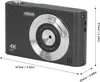 ZELURXX 64GB CCD Retro Kamera, Momente jederzeit Produktbild-Vorschau 4
