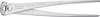 A pair of silver pliers on a white background. Produktbild-Vorschau