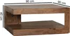 WOHNLING Couchtisch Sheesham Massivholz 90x90 cm Produktbild-Vorschau 4