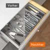 Besteckkasten Besteckeinsatz Schubladen aus Kunststoff, Produktbild-Vorschau 5