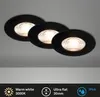 BRILONER KULANA MINI LED Einbaustrahler Bad, 3er Set, IP44 Produktbild-Vorschau 2