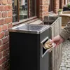 CAMPALO 2v1 stojaci popolník a kôš na odpadky pre exteriér, Náhľad obrázku produktu 9