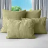 Amilian Dekokissen 4er Set mit Füllung, Cord-Optik, 40x40 & Produktbild-Vorschau 9